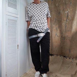 Vintage 1990s Gotcha Black Corduroy Pants